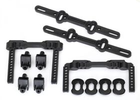 Traxxas Body Mounts Front and Rear Adjustable (2)